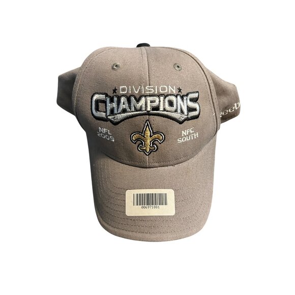 Reebok NFL Division Champions Hat NFC South New Orleans Saints football - Picture 1 of 4